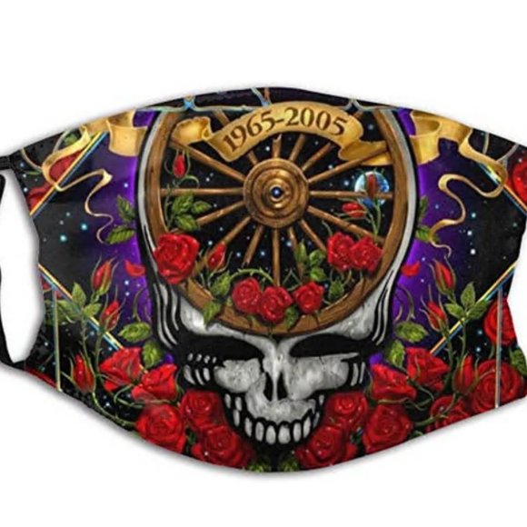 Grateful dead Face Cover Headband Balaclavas - Picture 1 of 6